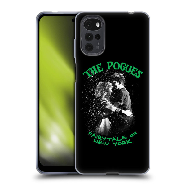 The Pogues Graphics Fairytale Of The New York Soft Gel Case for Motorola Moto G22
