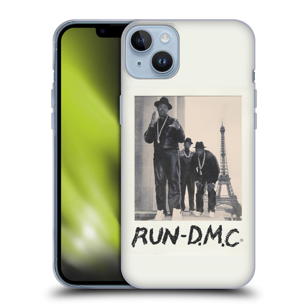 Run-D.M.C. Key Art Polaroid Soft Gel Case for Apple iPhone 14 Plus