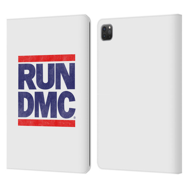 Run-D.M.C. Key Art Silhouette USA Leather Book Wallet Case Cover For Apple iPad Pro 11 2020 / 2021 / 2022