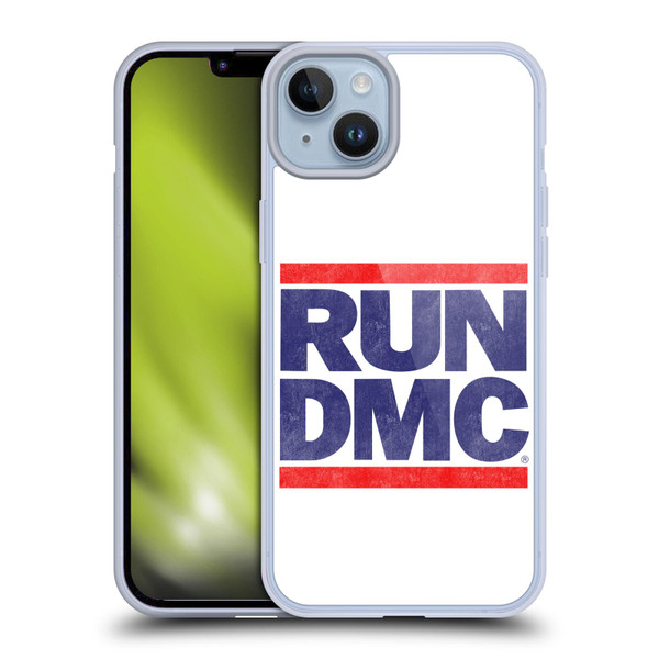 Run-D.M.C. Key Art Silhouette USA Soft Gel Case for Apple iPhone 14 Plus