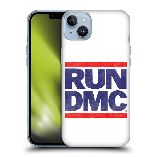 Run-D.M.C. Key Art Silhouette USA Soft Gel Case for Apple iPhone 14 Plus