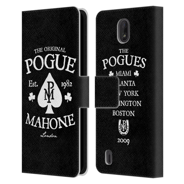 The Pogues Graphics Mahone Leather Book Wallet Case Cover For Nokia C01 Plus/C1 2nd Edition