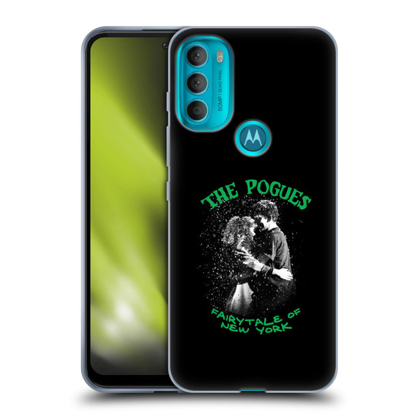 The Pogues Graphics Fairytale Of The New York Soft Gel Case for Motorola Moto G71 5G