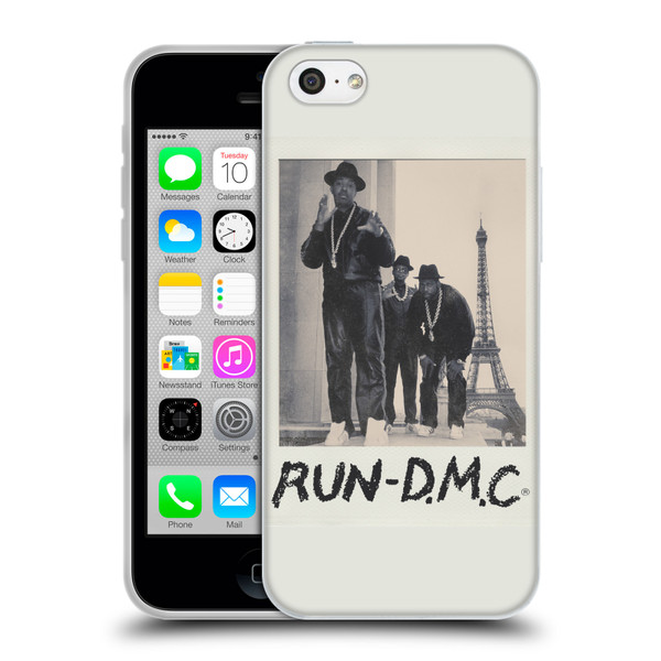 Run-D.M.C. Key Art Polaroid Soft Gel Case for Apple iPhone 5c