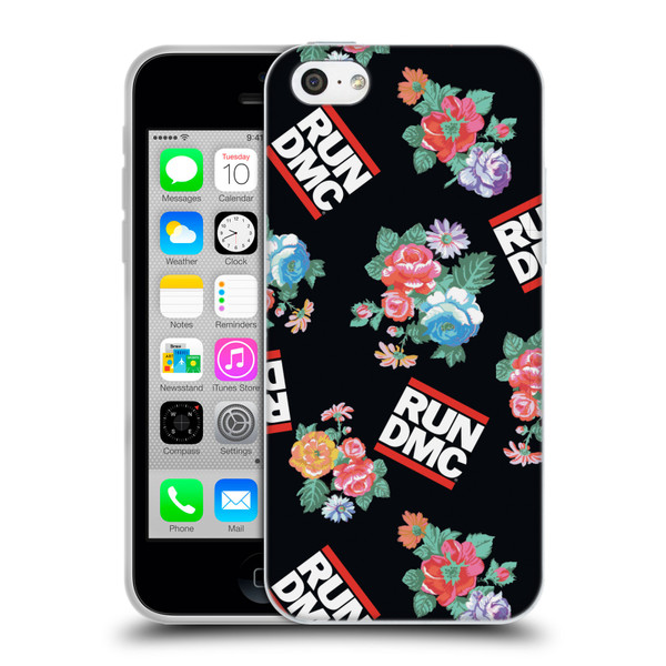 Run-D.M.C. Key Art Pattern Soft Gel Case for Apple iPhone 5c