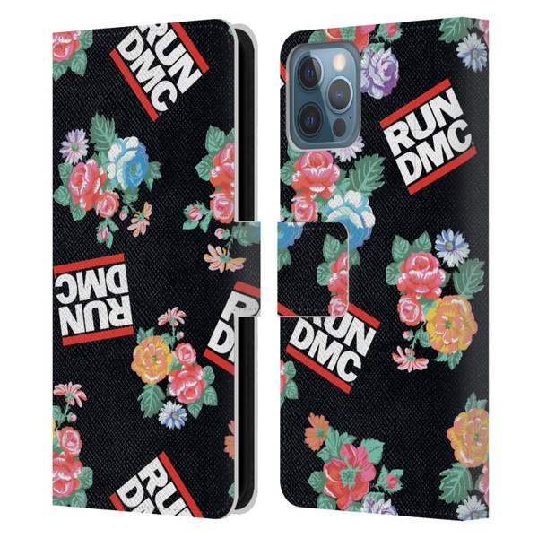 Run-D.M.C. Key Art Pattern Leather Book Wallet Case Cover For Apple iPhone 12 / iPhone 12 Pro