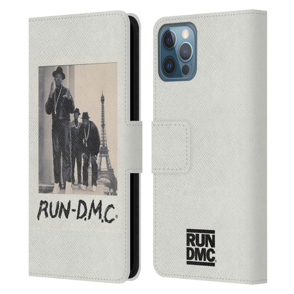 Run-D.M.C. Key Art Polaroid Leather Book Wallet Case Cover For Apple iPhone 12 / iPhone 12 Pro