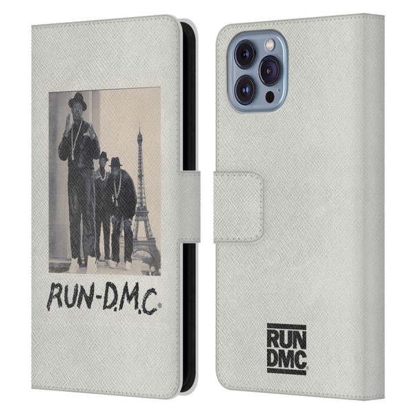 Run-D.M.C. Key Art Polaroid Leather Book Wallet Case Cover For Apple iPhone 14