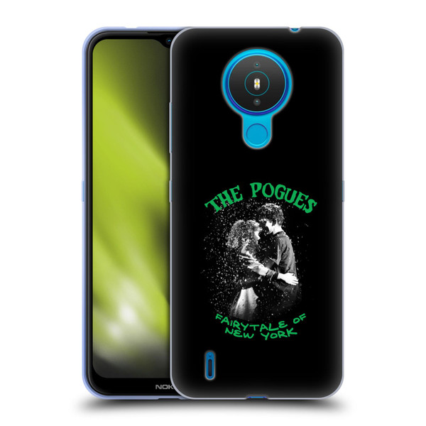 The Pogues Graphics Fairytale Of The New York Soft Gel Case for Nokia 1.4