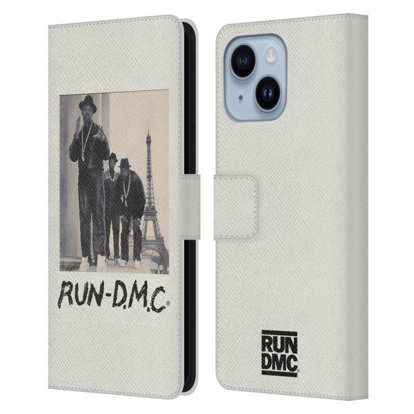 Run-D.M.C. Key Art Polaroid Leather Book Wallet Case Cover For Apple iPhone 14 Plus