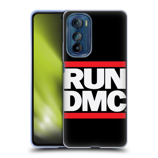 Run-D.M.C. Key Art Logo Soft Gel Case for Motorola Edge 30