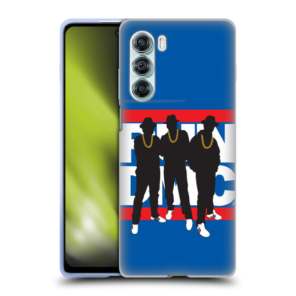 Run-D.M.C. Key Art Silhouette Soft Gel Case for Motorola Edge S30 / Moto G200 5G