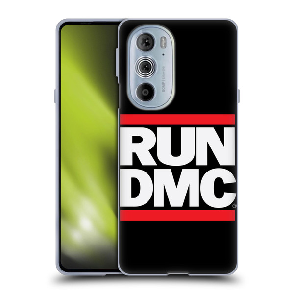 Run-D.M.C. Key Art Logo Soft Gel Case for Motorola Edge X30