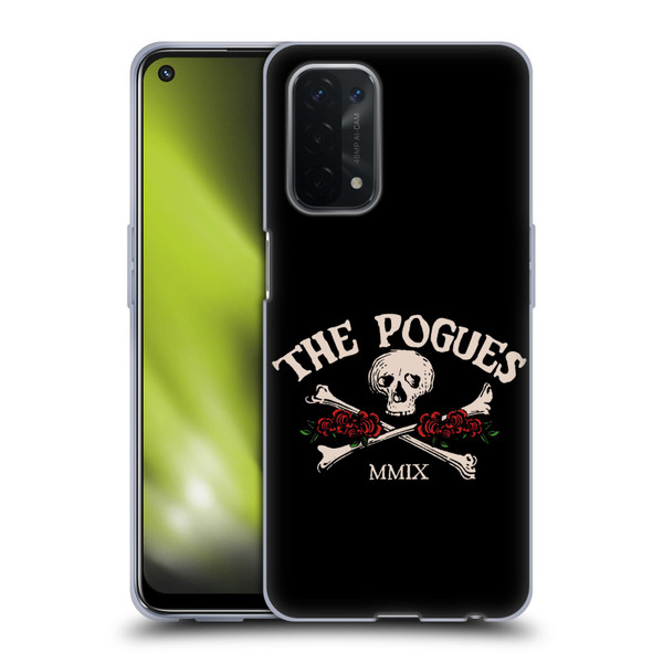 The Pogues Graphics Skull Soft Gel Case for OPPO A54 5G