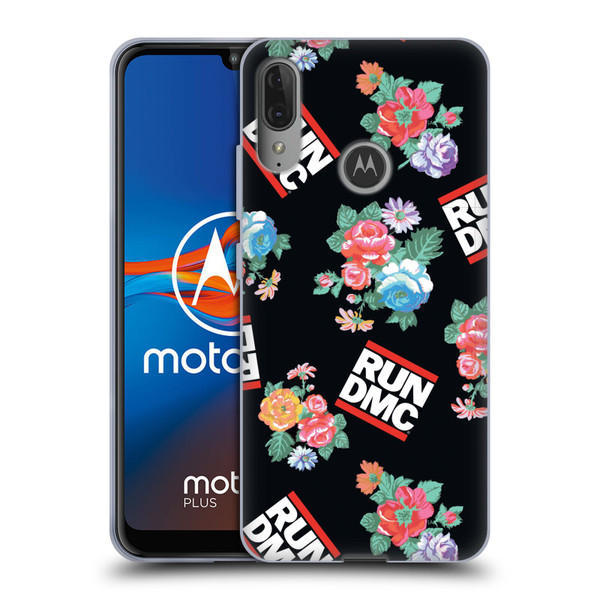 Run-D.M.C. Key Art Pattern Soft Gel Case for Motorola Moto E6 Plus