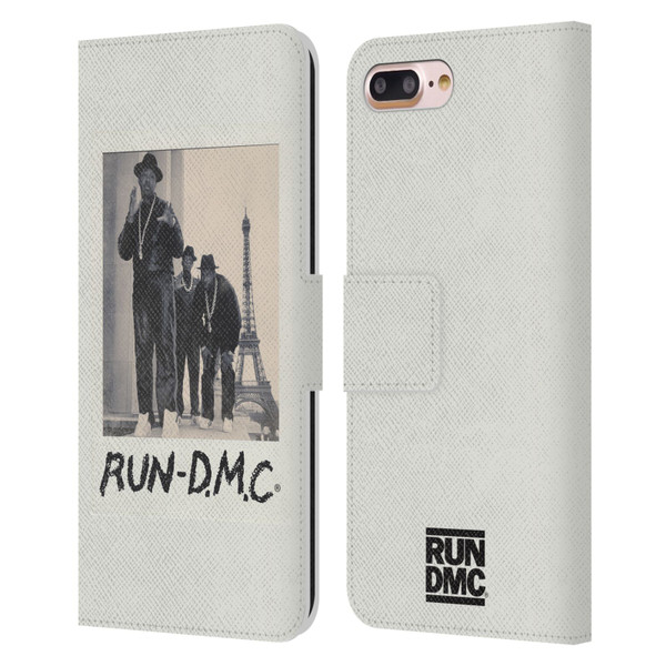 Run-D.M.C. Key Art Polaroid Leather Book Wallet Case Cover For Apple iPhone 7 Plus / iPhone 8 Plus