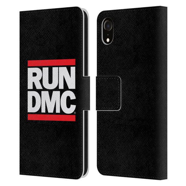 Run-D.M.C. Key Art Logo Leather Book Wallet Case Cover For Apple iPhone XR
