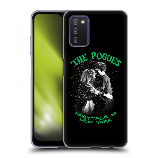 The Pogues Graphics Fairytale Of The New York Soft Gel Case for Samsung Galaxy A03s (2021)