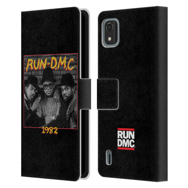 Run-D.M.C. Key Art Photo 1982 Leather Book Wallet Case Cover For Nokia C2 2nd Edition
