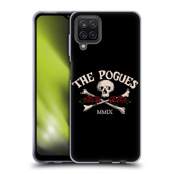 The Pogues Graphics Skull Soft Gel Case for Samsung Galaxy A12 (2020)