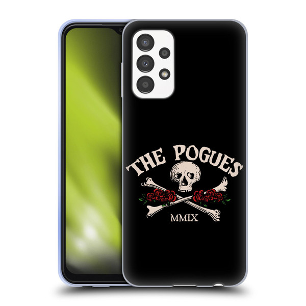 The Pogues Graphics Skull Soft Gel Case for Samsung Galaxy A13 (2022)