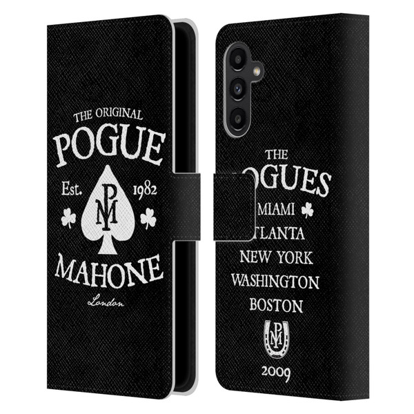 The Pogues Graphics Mahone Leather Book Wallet Case Cover For Samsung Galaxy A13 5G (2021)