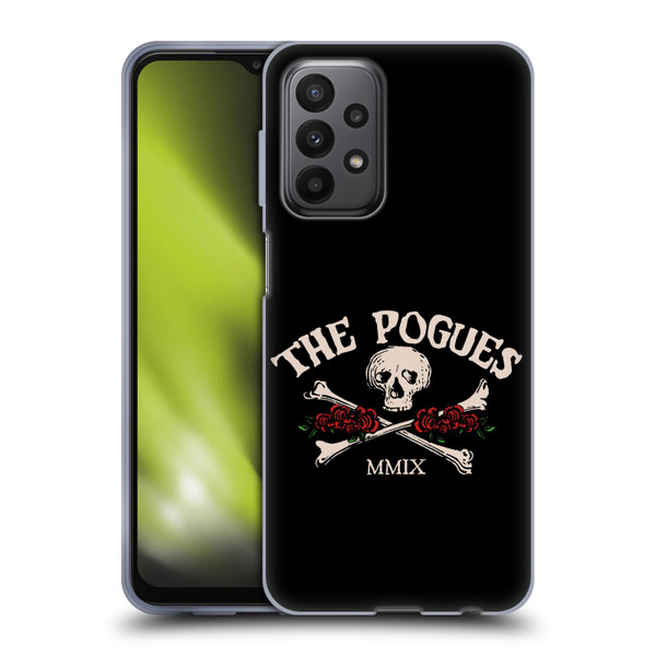 The Pogues Graphics Skull Soft Gel Case for Samsung Galaxy A23 / 5G (2022)