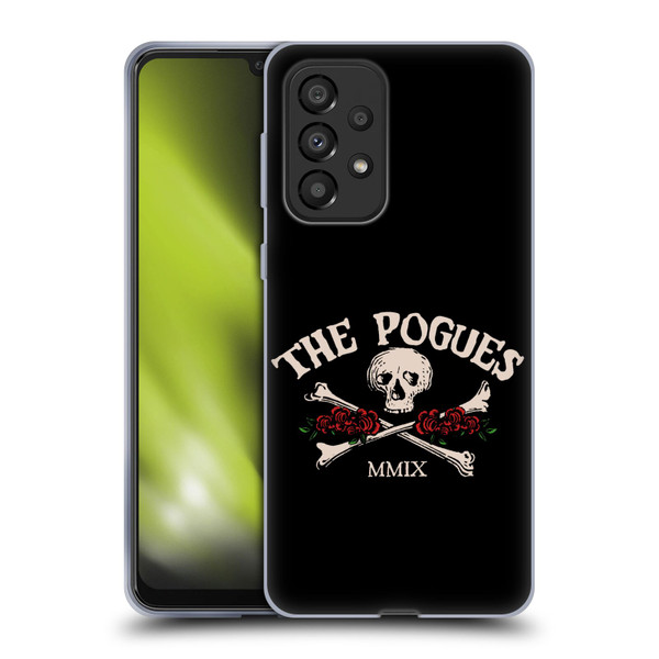The Pogues Graphics Skull Soft Gel Case for Samsung Galaxy A33 5G (2022)