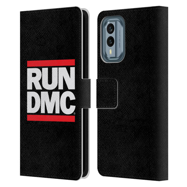 Run-D.M.C. Key Art Logo Leather Book Wallet Case Cover For Nokia X30