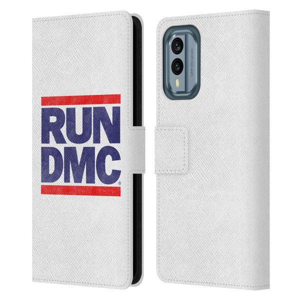 Run-D.M.C. Key Art Silhouette USA Leather Book Wallet Case Cover For Nokia X30