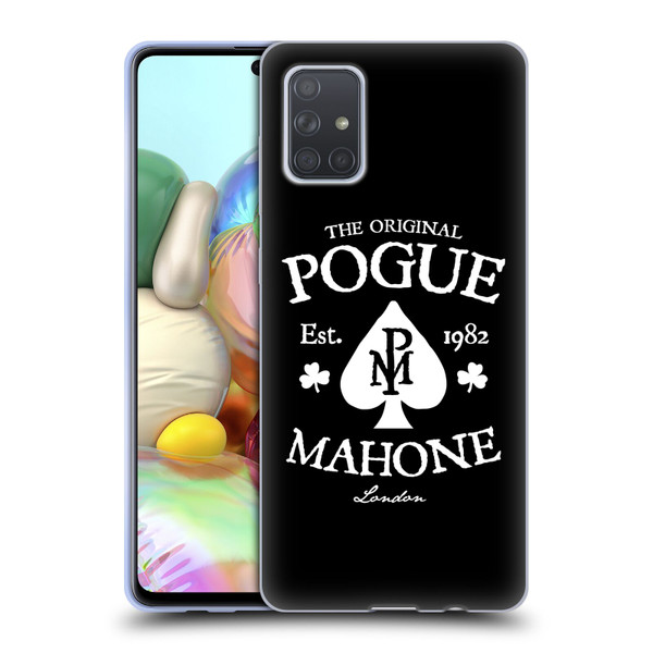 The Pogues Graphics Mahone Soft Gel Case for Samsung Galaxy A71 (2019)
