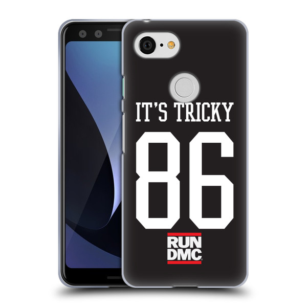 Run-D.M.C. Key Art It's Tricky Soft Gel Case for Google Pixel 3