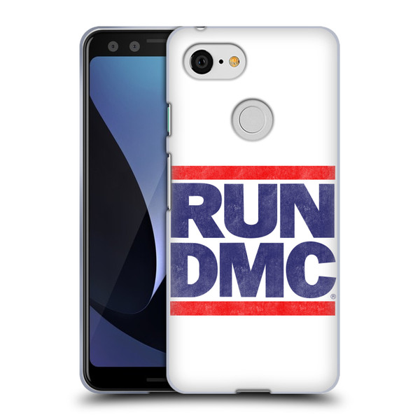 Run-D.M.C. Key Art Silhouette USA Soft Gel Case for Google Pixel 3