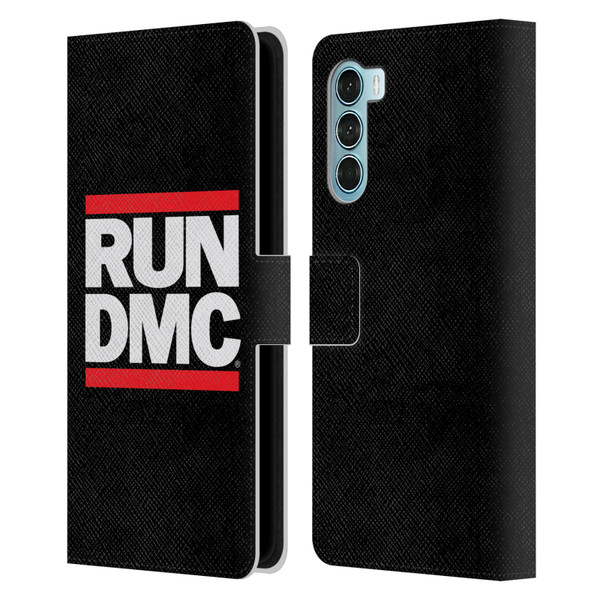 Run-D.M.C. Key Art Logo Leather Book Wallet Case Cover For Motorola Edge S30 / Moto G200 5G