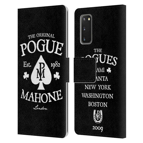 The Pogues Graphics Mahone Leather Book Wallet Case Cover For Samsung Galaxy S20 / S20 5G