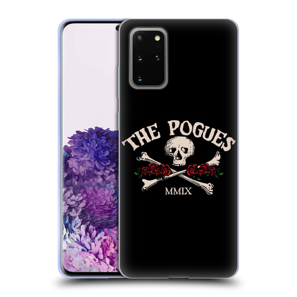 The Pogues Graphics Skull Soft Gel Case for Samsung Galaxy S20+ / S20+ 5G