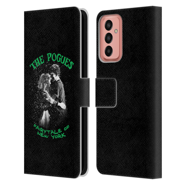 The Pogues Graphics Fairytale Of The New York Leather Book Wallet Case Cover For Samsung Galaxy M13 (2022)