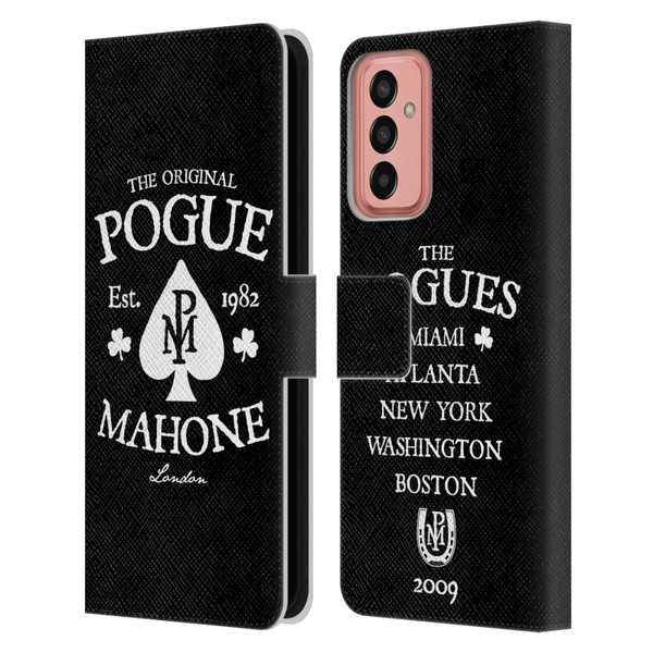 The Pogues Graphics Mahone Leather Book Wallet Case Cover For Samsung Galaxy M13 (2022)