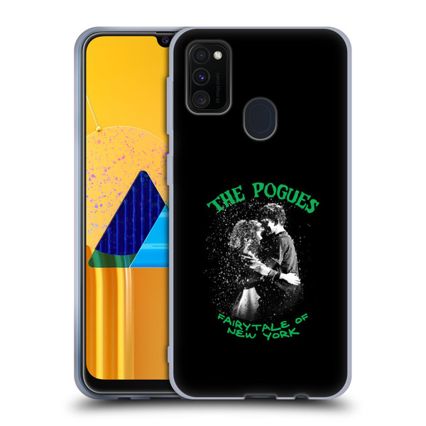 The Pogues Graphics Fairytale Of The New York Soft Gel Case for Samsung Galaxy M30s (2019)/M21 (2020)