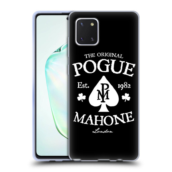 The Pogues Graphics Mahone Soft Gel Case for Samsung Galaxy Note10 Lite