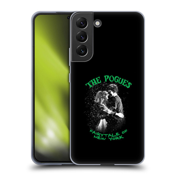 The Pogues Graphics Fairytale Of The New York Soft Gel Case for Samsung Galaxy S22+ 5G