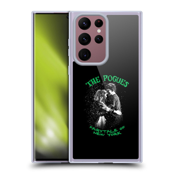 The Pogues Graphics Fairytale Of The New York Soft Gel Case for Samsung Galaxy S22 Ultra 5G