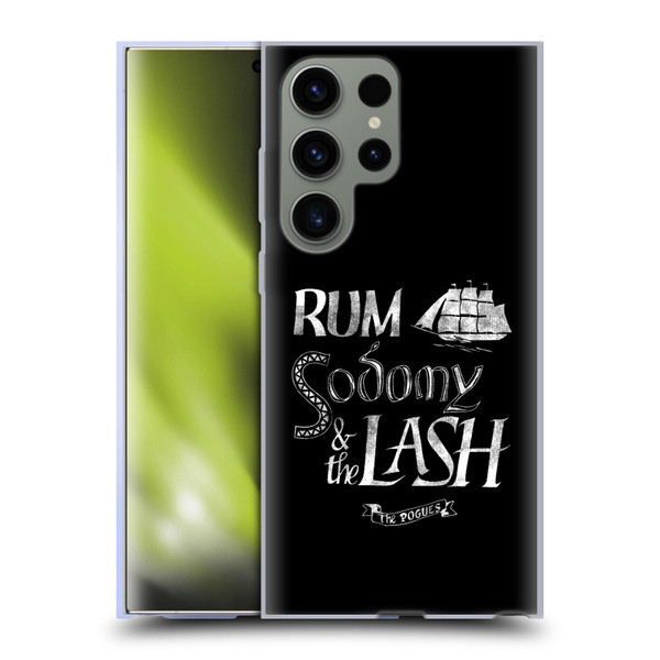 The Pogues Graphics Rum Sodony & The Lash Soft Gel Case for Samsung Galaxy S23 Ultra 5G