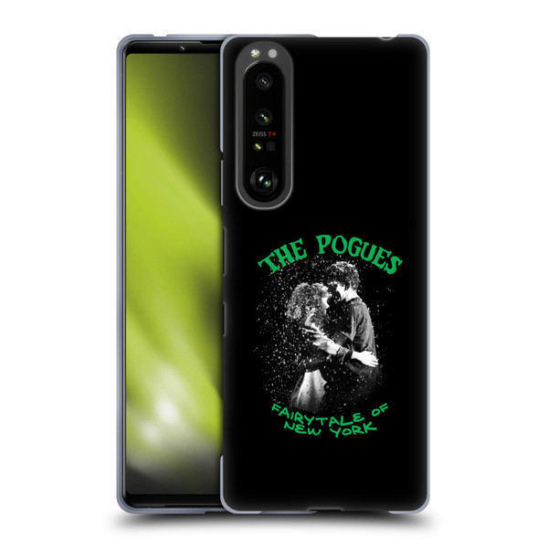 The Pogues Graphics Fairytale Of The New York Soft Gel Case for Sony Xperia 1 III