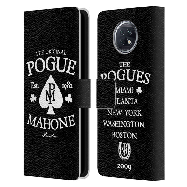 The Pogues Graphics Mahone Leather Book Wallet Case Cover For Xiaomi Redmi Note 9T 5G