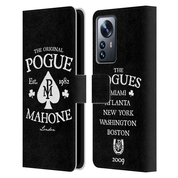 The Pogues Graphics Mahone Leather Book Wallet Case Cover For Xiaomi 12 Pro