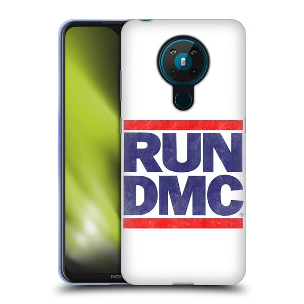 Run-D.M.C. Key Art Silhouette USA Soft Gel Case for Nokia 5.3