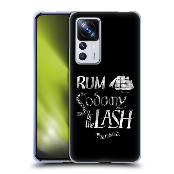 The Pogues Graphics Rum Sodony & The Lash Soft Gel Case for Xiaomi 12T Pro