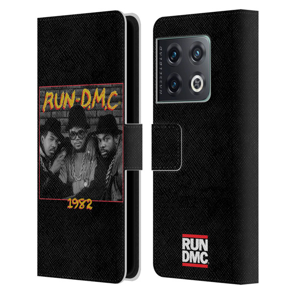 Run-D.M.C. Key Art Photo 1982 Leather Book Wallet Case Cover For OnePlus 10 Pro