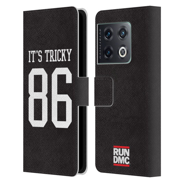 Run-D.M.C. Key Art It's Tricky Leather Book Wallet Case Cover For OnePlus 10 Pro